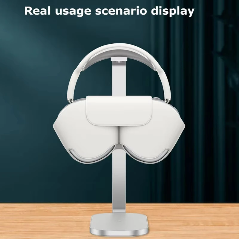 Wireless Charger 3 In 1 - アルミニウム製ヘッドフォンホルダー,ワイヤレス充電器,15W, 3 in 1,airpods max,pro,ps5