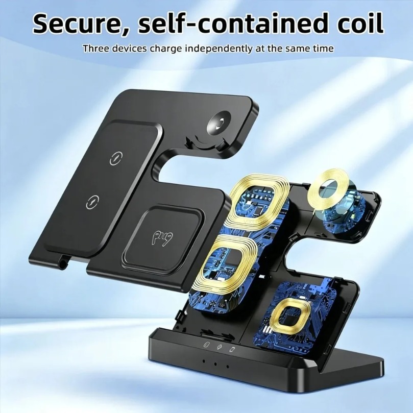 サムスンS26 S25 S24 Z Fold/Flip 7  - Wireless Charger 3 In 1 のレビューと価格