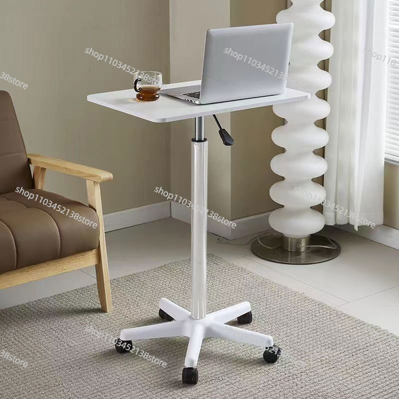 プーリーモバイル小型テーブルスタンディングテーブルリフティン - Laptop Stand Bamboo のレビューと価格