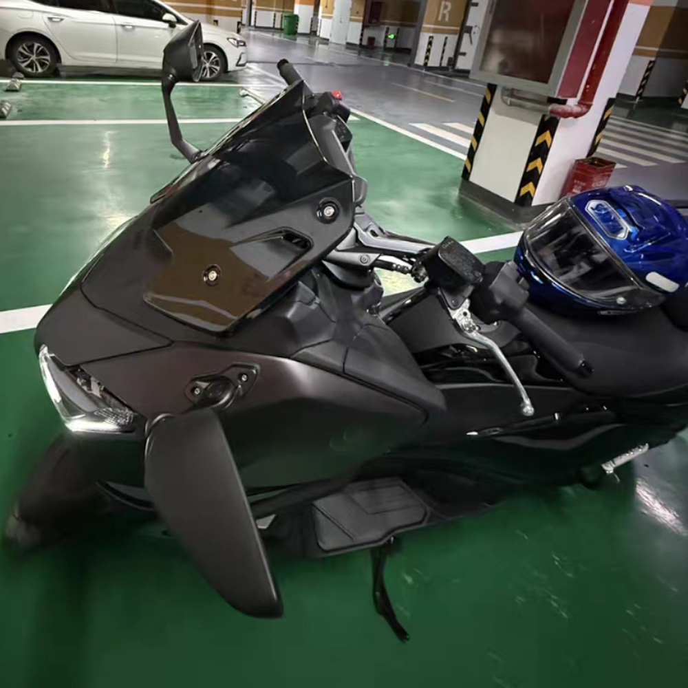 2025 TMAX 560 フロントガラスフロントガラスヤマ - Moto Tech Accessories & Workshop のレビューと価格