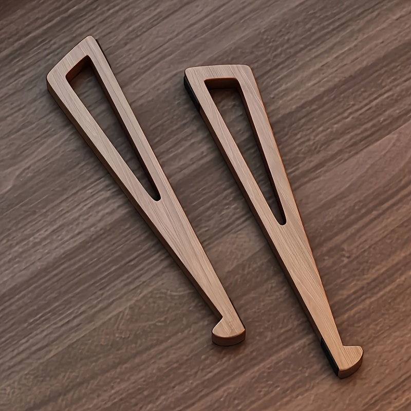 ポータブル折りたたみ式木製ラップトップスタンド - 人間工学 - Laptop Stand Bamboo のレビューと価格