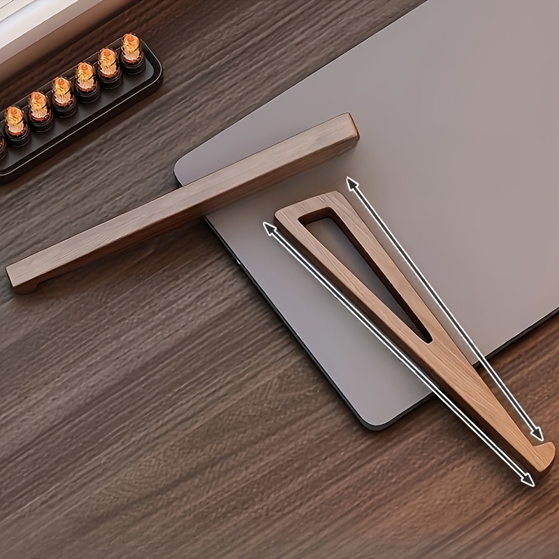 ポータブル折りたたみ式木製ラップトップスタンド - 人間工学 - Laptop Stand Bamboo のレビューと価格