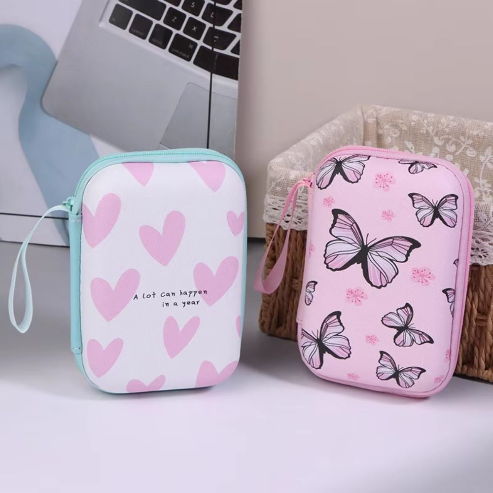 漫画プリントデータケーブル収納ボックスハードシェル耐衝撃性  - Tech Accessories Kit のレビューと価格