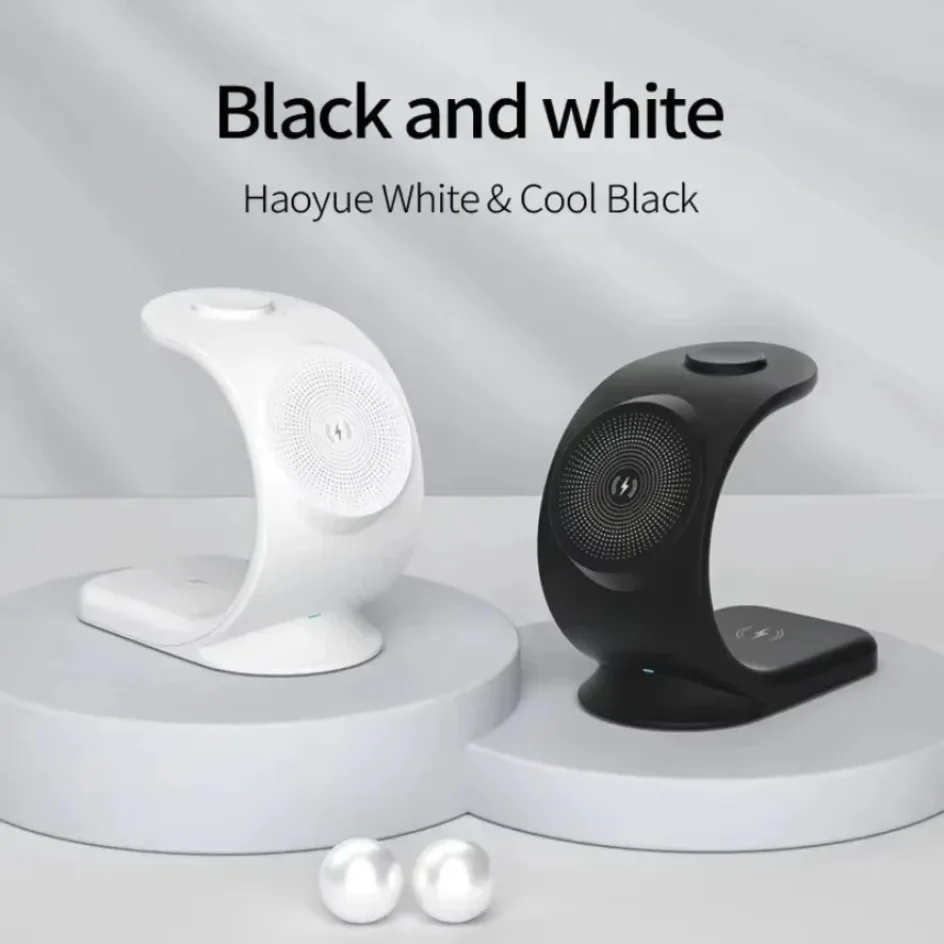 マグネット式ワイヤレス充電器 3in1 急速充電ステーション - Wireless Charger 3 In 1 のレビューと価格