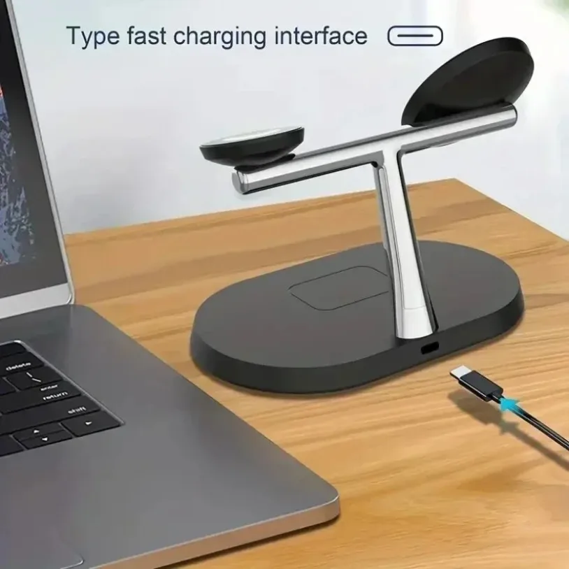 3 in 1 Opansten マグネット式ワイヤレス充電ス - Wireless Charger 3 In 1 のレビューと価格