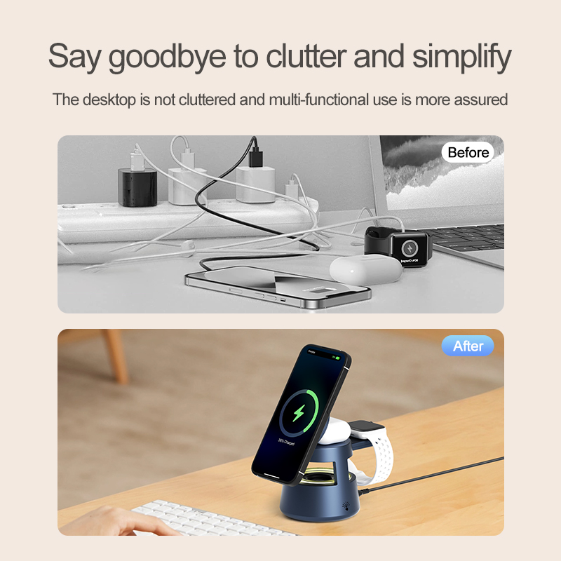 iPhone 16/15/14シリーズ、iWatch Ult - Wireless Charger 3 In 1 のレビューと価格