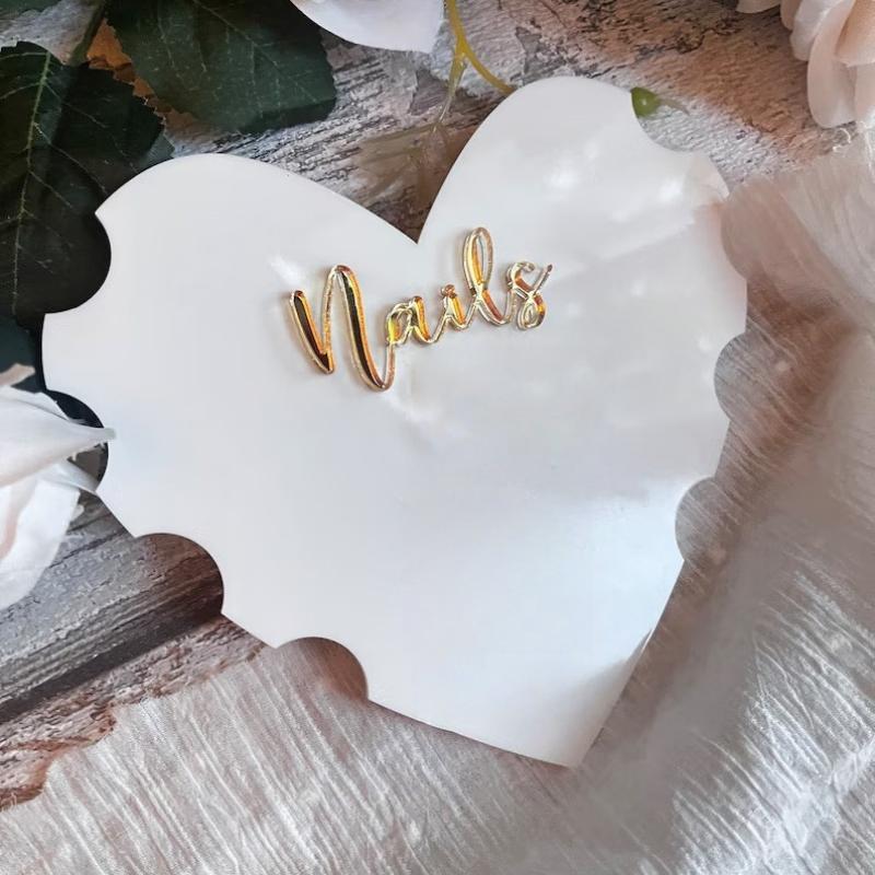 アクリルネイルアートディスプレイボード、マニキュアネイルフィ - Tech Accessories Photo のレビューと価格