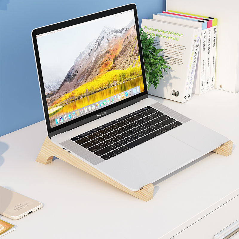 ノートブックスタンド,木製棚サポート,竹垂直,11〜17イン - Laptop Stand Bamboo のレビューと価格