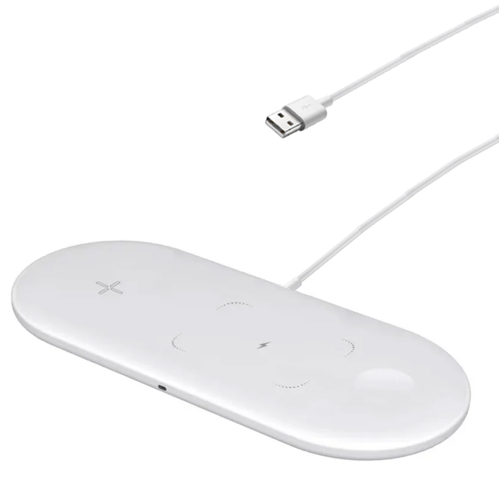 3-in-1 ワイヤレス充電パッド 急速充電ドックステーショ - Wireless Charger 3 In 1 のレビューと価格